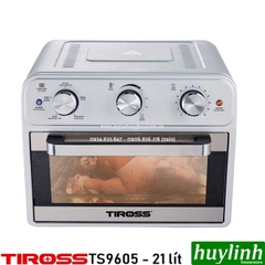 Lò chiên nướng không dầu Tiross TS9605 - 21 lít - 1800W