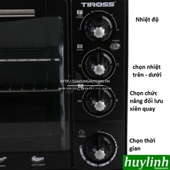 Lò nướng đối lưu Tiross TS961 - 35 lít - 9 chức năng