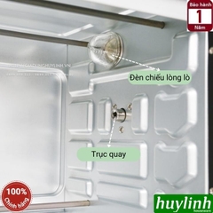 Lò nướng thùng Sanaky VH259S2D - Dung tích 25 lít - 6 chức năng nướng