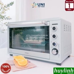 Lò nướng điện đối lưu Unitech LU-63 - Dung tích 63 lít - 9 Chức năng