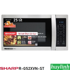 Lò vi sóng điện tử có nướng Sharp R-G52XVN-ST - 25 lít