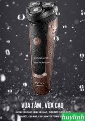 Máy cạo râu Flyco FS317 - Sạc nhanh 1h + 3 lưỡi + chống nước