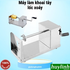 Máy làm khoai tay lốc xoáy