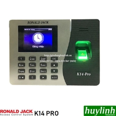 Máy chấm công vân tay Ronald Jack K14 Pro + Thẻ cảm ứng