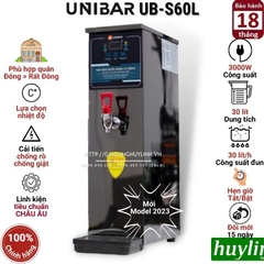 Máy đun nước nóng tự động Unibar UB-S60L - 30 lít - 60 lít/h - Mẫu mới 2023