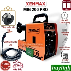 Máy hàn 3 chức năng Kenmax MIG 200 PRO - Tặng cuộn dây hàn