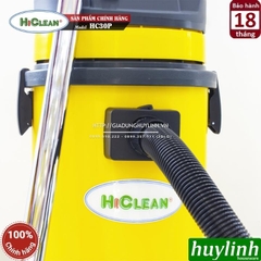 Máy hút bụi công nghiệp Khô và Ướt HiClean HC30P - 30 lít - Thùng nhựa