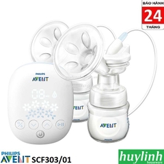 Máy hút sữa điện đôi Philips Avent SCF303 - chính hãng