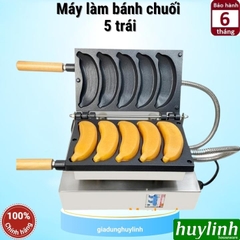 Máy làm bánh chuối 5 trái