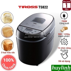 Máy làm bánh mì Tiross TS822 - 12 chức năng