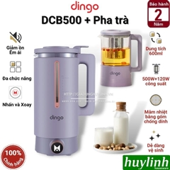 Máy xay nấu sữa hạt mini Dingo DCB500 - 600ml - Đa chức năng [Miễn SHIP Toàn Quốc]