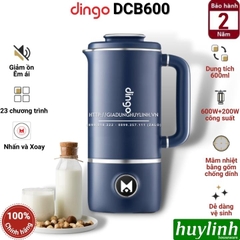 Máy xay nấu sữa hạt mini Dingo DCB600 - 600ml - Đa chức năng [Miễn SHIP Toàn Quốc]
