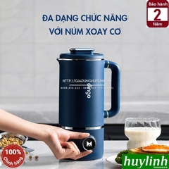 Máy xay nấu sữa hạt mini Dingo DCB600 - 600ml - Đa chức năng [Miễn SHIP Toàn Quốc]