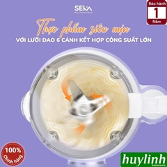 Máy làm sữa hạt mini SEKA SK320 -Tím- 600ml - 600W - 5 chức năng