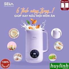 Máy làm sữa hạt mini SEKA SK320 -Tím- 600ml - 600W - 5 chức năng