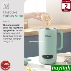 Máy xay nấu sữa hạt mini Olivo CB1000 - Dung tích 1000ml - 9 Chức năng