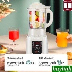 Máy làm sữa hạt đa năng SEKA E300 - 1.75 lít - 12 chức năng