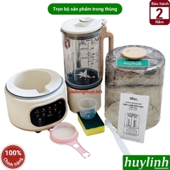 Máy làm sữa hạt Seka E500 - Có chống ồn - 1.5 lít - Tiếng Việt - 9 Chức năng