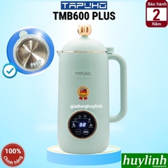 [Tặng thớt] Máy làm sữa hạt mini Tapuho TMB600 PLUS - 800ml - 750W - 8 Chức năng
