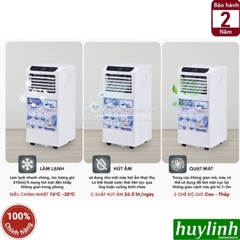 Máy lạnh - điều hoà di động Fujie MPAC10 - Công suất 10000BTU (1HP)