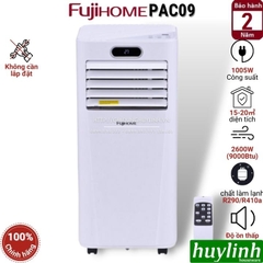 Máy lạnh - điều hoà di động Fujihome PAC09 - 9000BTU [15-20m2]