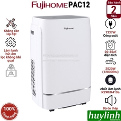 Máy lạnh - điều hoà di động mini Fujihome PAC12 - 12000 BTU [20-35m2] - 4 trong 1