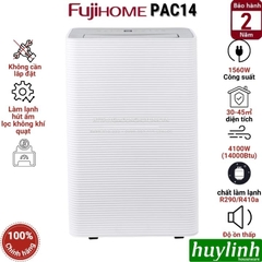 Máy lạnh - điều hoà di động mini Fujihome PAC14 - 14000 BTU [30-45m2] - 4 trong 1