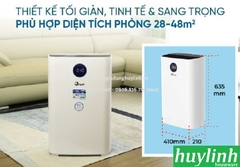 Máy lọc không khí Fujie AP400 - 48m2- Hepa 3M - Điều khiển Wifi