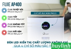 Máy lọc không khí Fujie AP400 - 48m2- Hepa 3M - Điều khiển Wifi