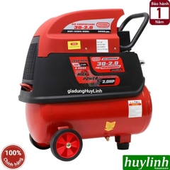 Máy nén khí có dầu Oshima 30-2.0 - Dung tích 30 lít - 2hp (dây đồng)