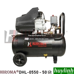 Máy nén khí có dầu Hiroma DHL-0550 - 50 lít