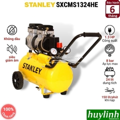 Máy nén khí không dầu giảm âm Stanley SXCMS1324HE - 24 lít