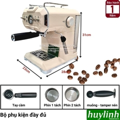 Máy pha cà phê Espresso Zamboo ZB-92CF - Tặng 500gr cafe hạt