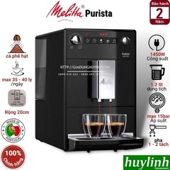 Máy pha cà phê tự động Melitta Purista - Made in Bồ Đào Nha