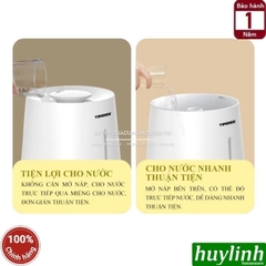 Máy phun tạo ẩm Tiross TS8431 - 4 lít - khử khuẩn Ion Âm