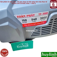 Máy xịt rửa xe Chỉnh Áp Toàn Phát TP-3000 - 3000W - 150 bar - Lõi đồng 100%