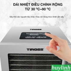 Máy sấy trái cây, hoa quả, thực phẩm Tiross TS9683