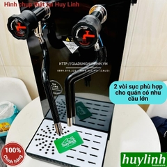 Máy sục sữa - trà áp suất cao 2 vòi sục công suất 2500W