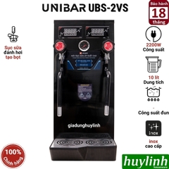 Máy sục trà - sữa 2 vòi áp suất cao Unibar UBS-2VS - 2200W