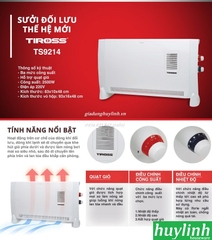 Máy sưởi đối lưu Tiross TS9214 - 2500W