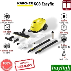 Máy vệ sinh bằng hơi nước Karcher SC3 Easyfix - Made in Đức