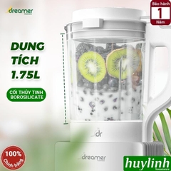 Máy làm sữa hạt Dreamer DKA-MCB117 - 1.75 lít - Sản xuất tại Thái Lan - 8 Chức năng