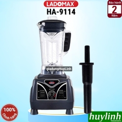 Máy xay sinh tố công nghiệp Ladomax HA-9114 - 2380W - dung tích 2 lít
