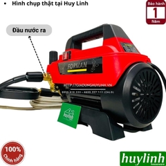 Máy xịt rửa xe chỉnh áp Forman FM3000 - 2400W - Tặng béc rửa máy lạnh - điều hoà