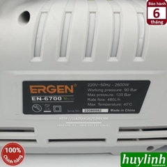 Máy xịt rửa xe Ergen EN-6700 Eco - 2600W - 120 bar - Motor cảm ứng từ lõi đồng