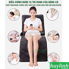 Nệm massage toàn thân Nikio NK-151 - Có hồng ngoại, gối mát xa cổ