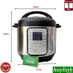 Nồi áp suất điện tử 9 trong 1 Instant POT Duo Plus 60 - 9-in-1 - 5.7 lít - 14 chức năng