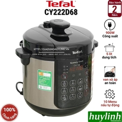 Nồi áp suất điện Tefal Speedy Cook CY222D68 - 5 lít - 10 chức năng