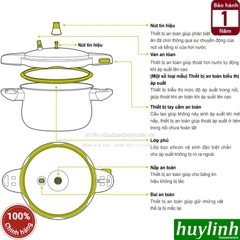 Nồi áp suất Inox đáy từ PoongNyun HNVPC-06(IH) - 3.2 lít