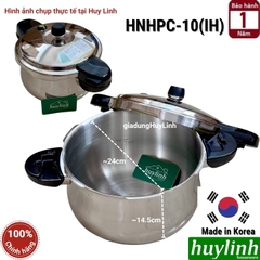 Nồi áp suất Inox đáy từ PoongNyun HNHPC-10(IH) - 6 lít - Made in Hàn Quốc